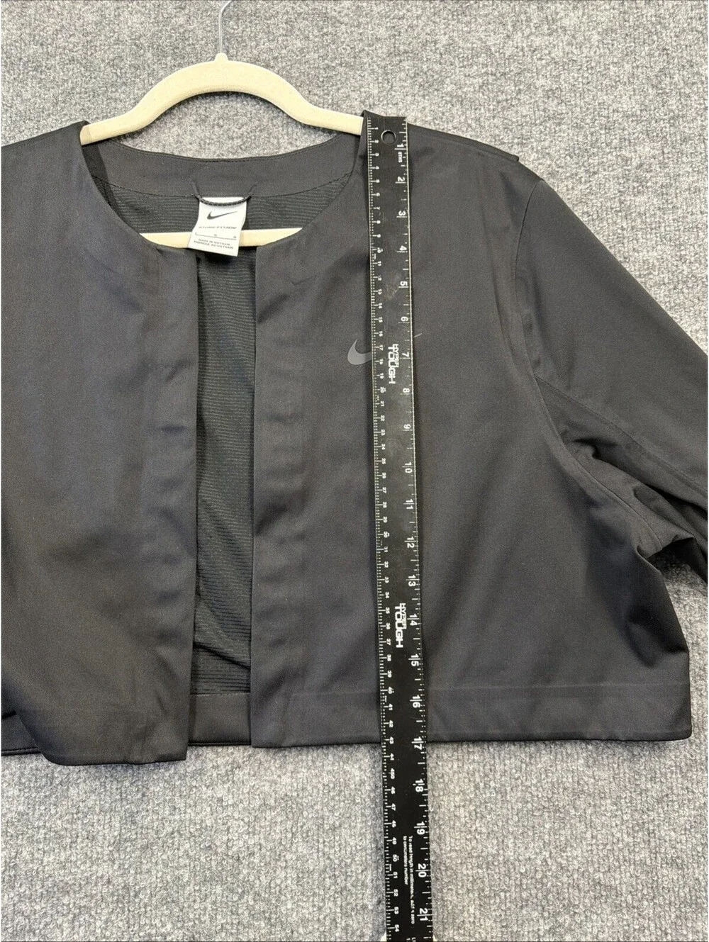 Nike Cropped Water Resistant Runners Jacket Storm Fit ADV LG